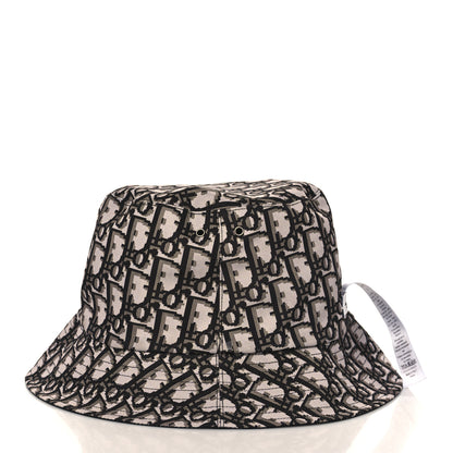 Christian Dior Oblique Reversible Teddy-D Brim Bucket Hat 57 Black 11 of 12