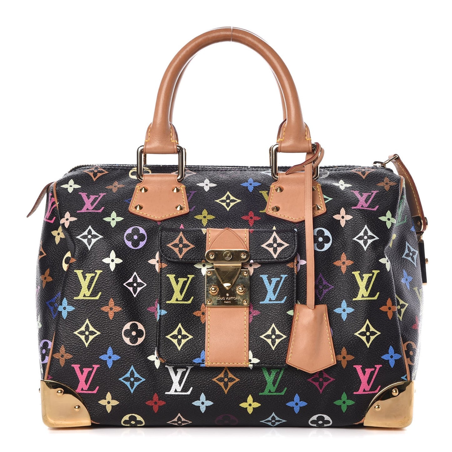 Monogram Multicolor Speedy 30 Black