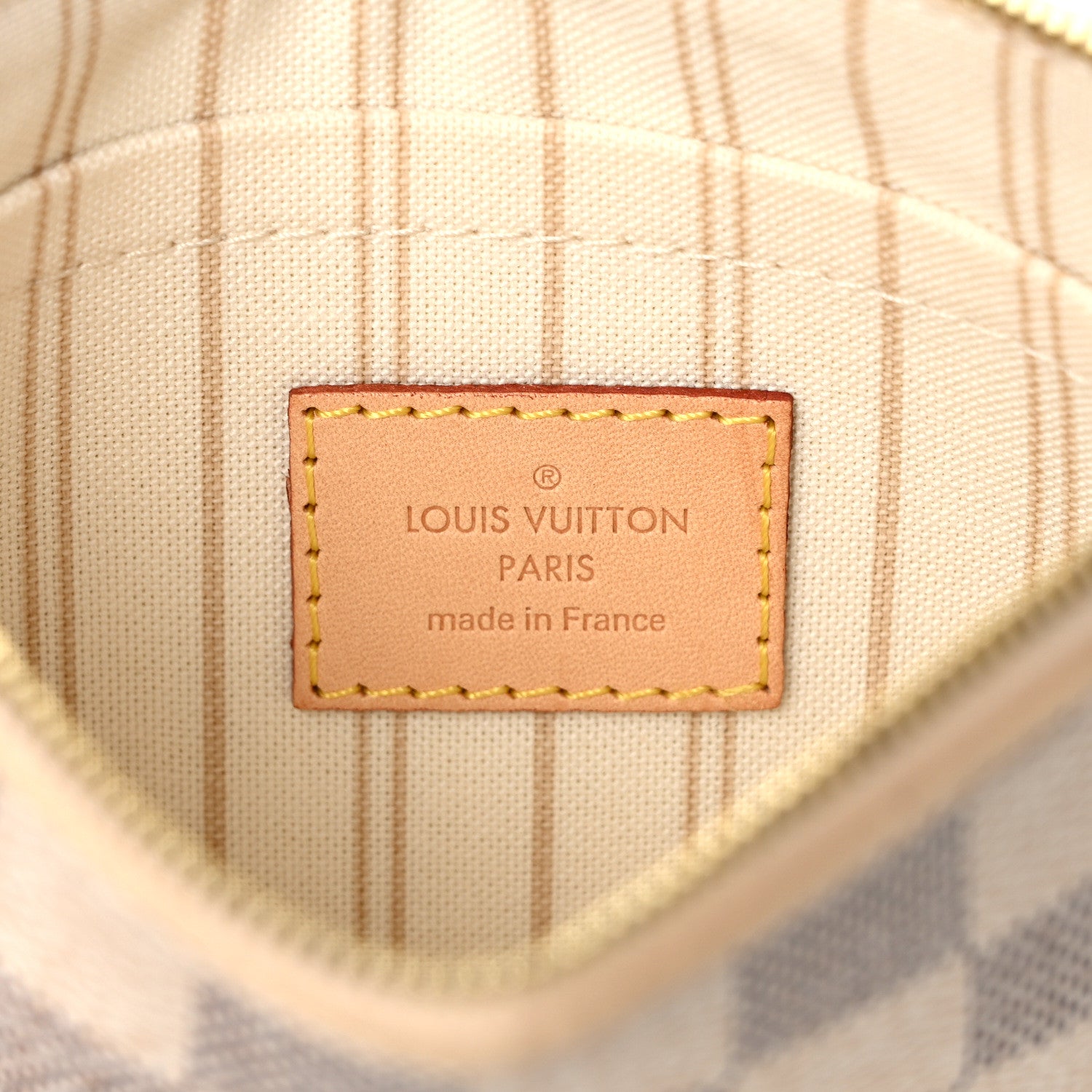 Louis Vuitton Damier Azur Neverfull PM Pochette 6 of 6