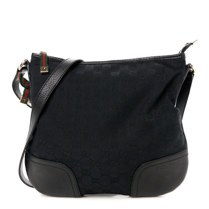 Gucci Monogram Princy Hobo Black 1 of 10