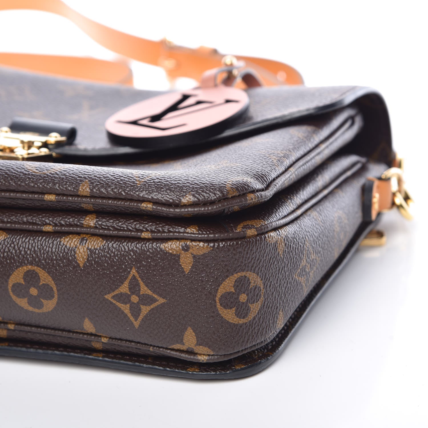 Louis Vuitton Monogram Braided Pochette Metis Coquelicot 8 of 8