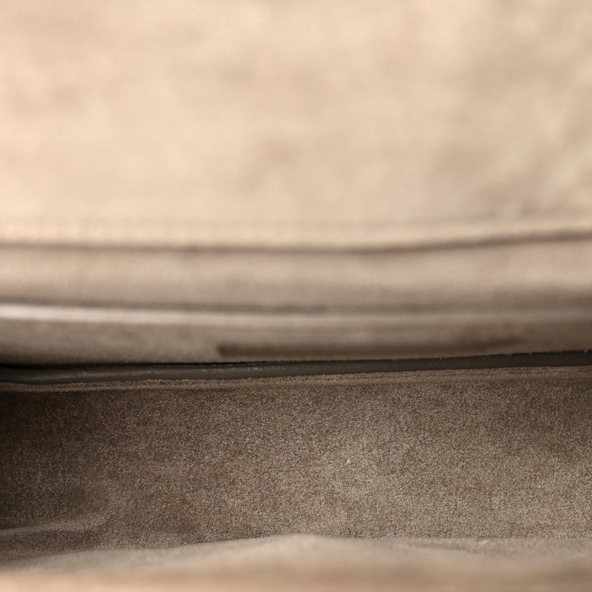 Saint Laurent Suede Monogram Book Bag Grey 4 of 9