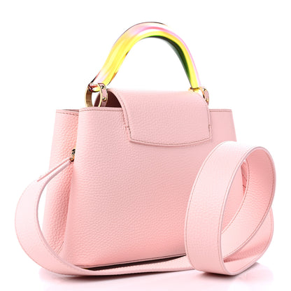 Louis Vuitton Taurillon Resin Murano Capucines BB Rose Jasmin 3 of 9