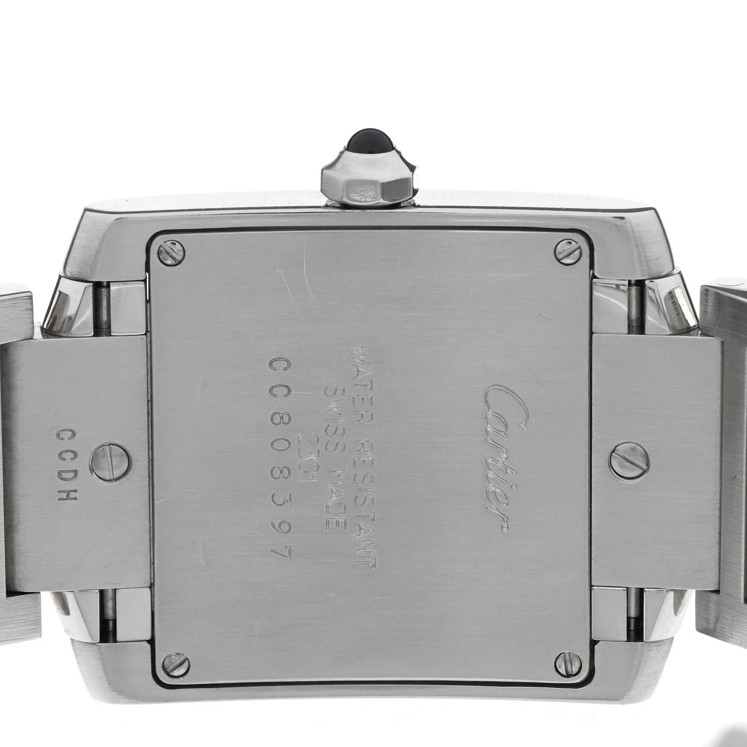 Cartier Stainless Steel 25mm Tank Francaise Quartz Watch 4 of 4