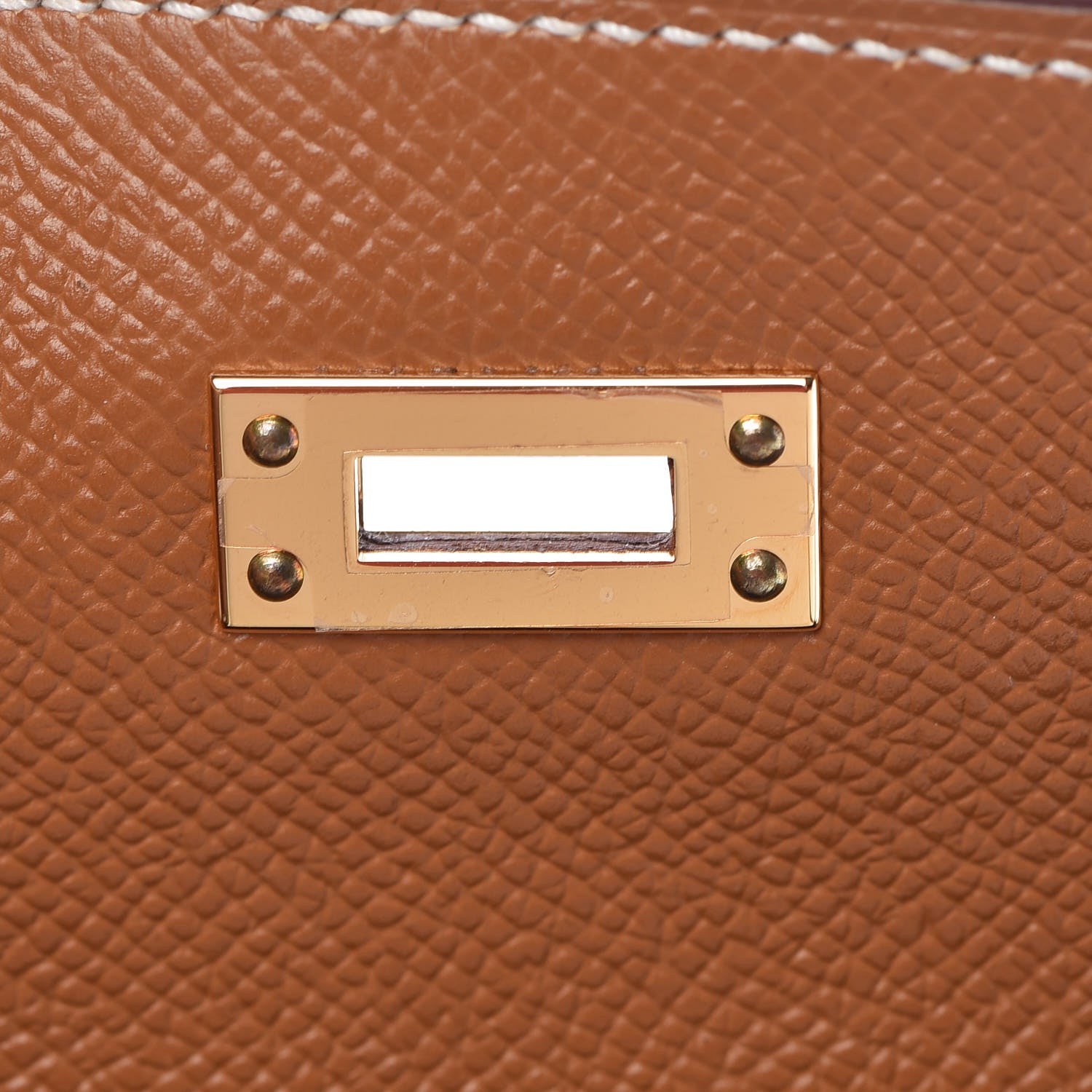 Hermes Epsom Kelly Sellier 25 Gold 34 of 46