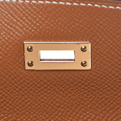 Hermes Epsom Kelly Sellier 25 Gold 34 of 46