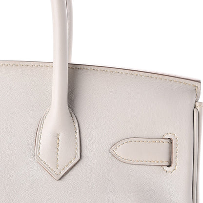 Hermes Swift Birkin 30 Gris Perle 17 of 24