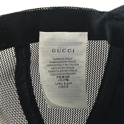 Gucci Nylon Monogram Baseball Hat S Black 9 of 9