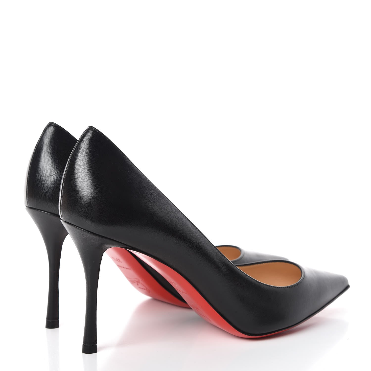 Christian Louboutin Nappa Decoltish 85 Pumps 37.5 Black 4 of 9
