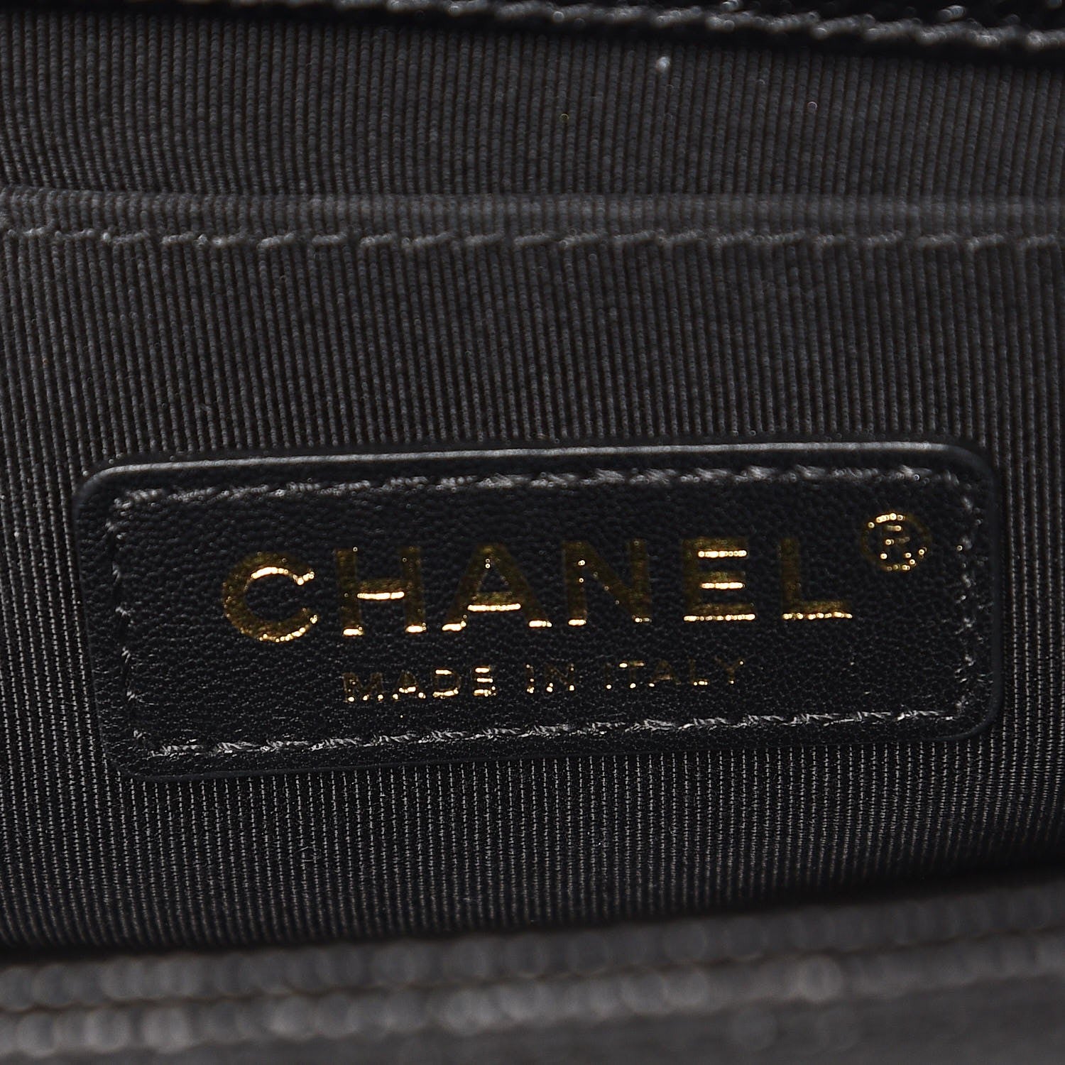 Chanel Caviar Chevron Quilted Small Boy Flap Black 6 of 8