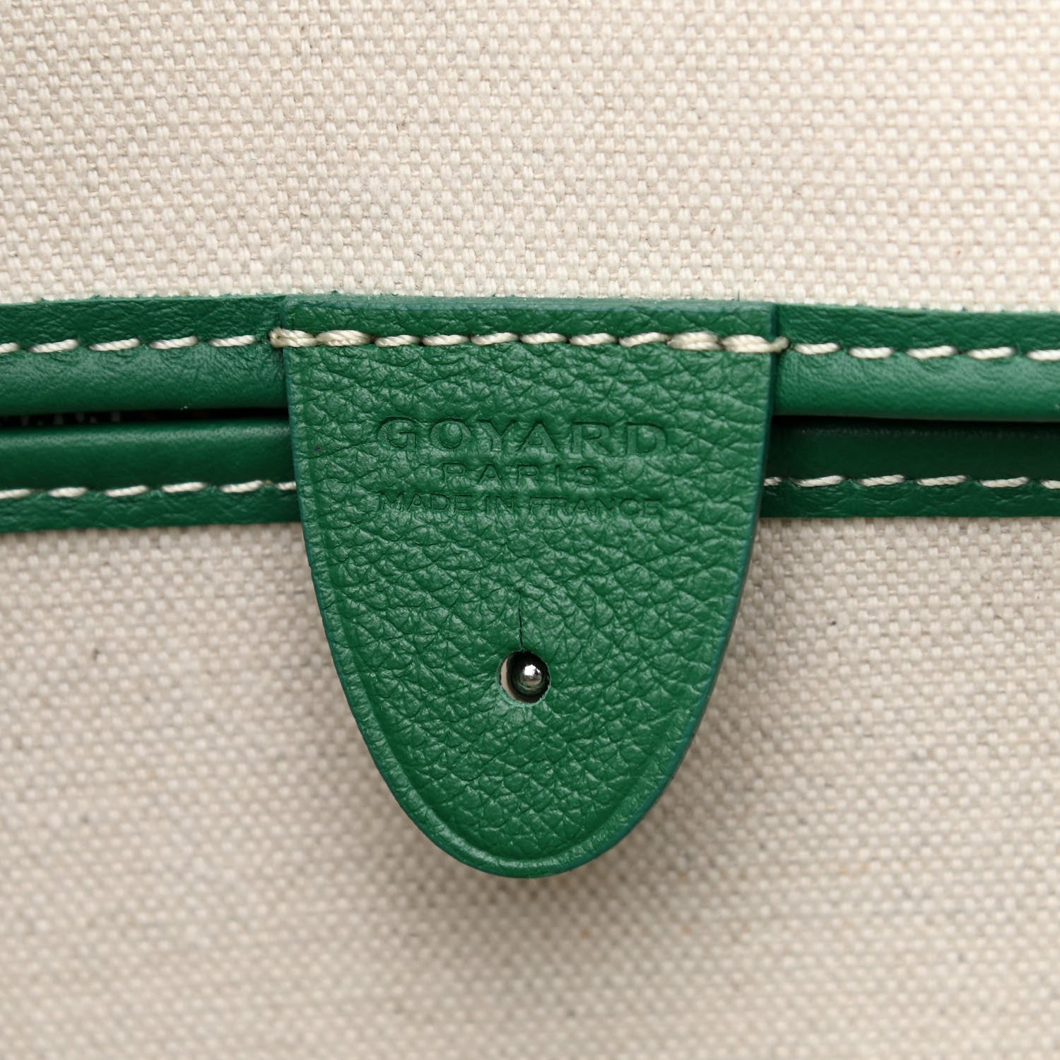 Goyard Goyardine Artois MM Green 6 of 8