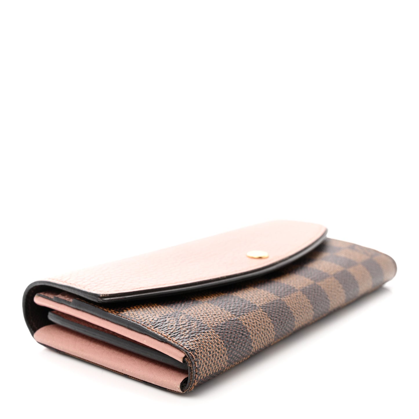 Damier Ebene Normandy Wallet Magnolia