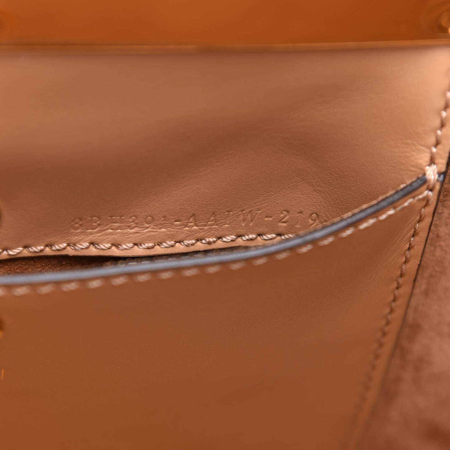 Vitello King Medium Fendi Way Tote Miele Scuro