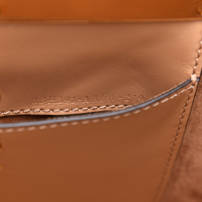 Fendi Vitello King Medium Fendi Way Tote Miele Scuro 7 of 12