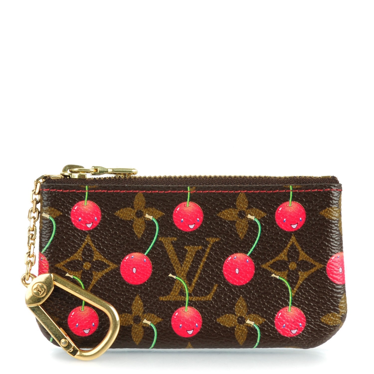 Louis Vuitton Monogram Cerises Key Pouch 1 of 7