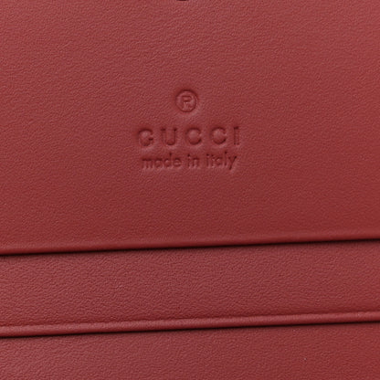 Gucci GG Supreme Monogram Blooms Card Case Beige Multicolor Dry Rose 6 of 8