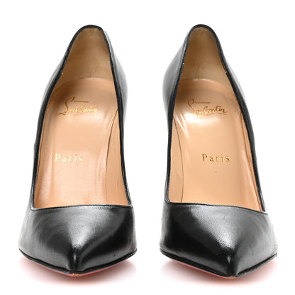 Christian Louboutin Shiny Nappa Pigalle 100 Pumps 36.5 Black 3 of 7