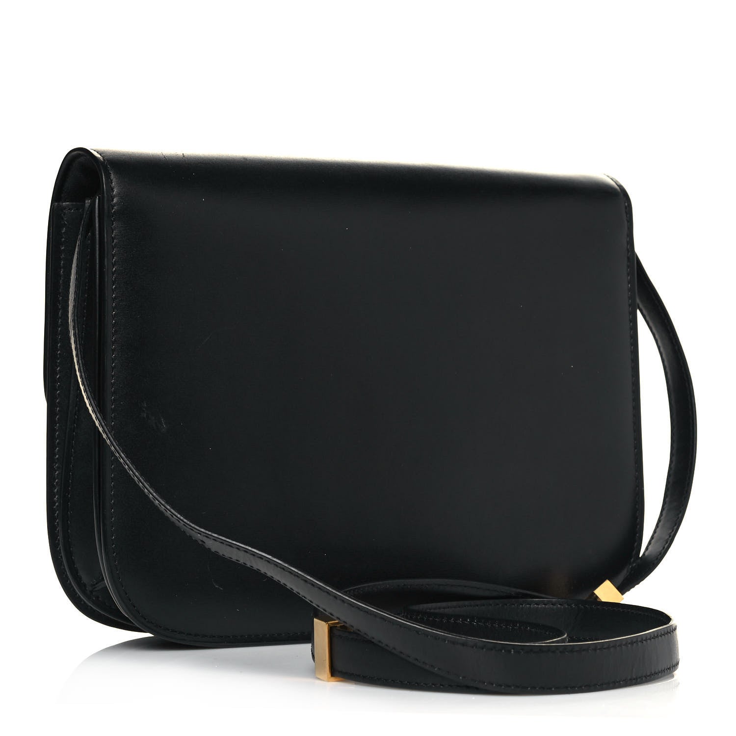 Celine Box Calfskin Medium Classic Box Flap Bag Black 3 of 12