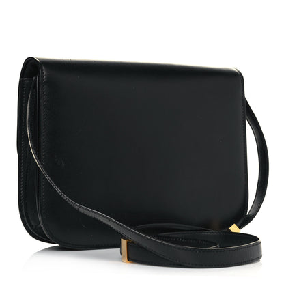 Celine Box Calfskin Medium Classic Box Flap Bag Black 3 of 12