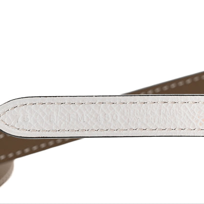 Hermes Epsom Swift 13mm Heritage Belt 75 Etoupe White 5 of 6