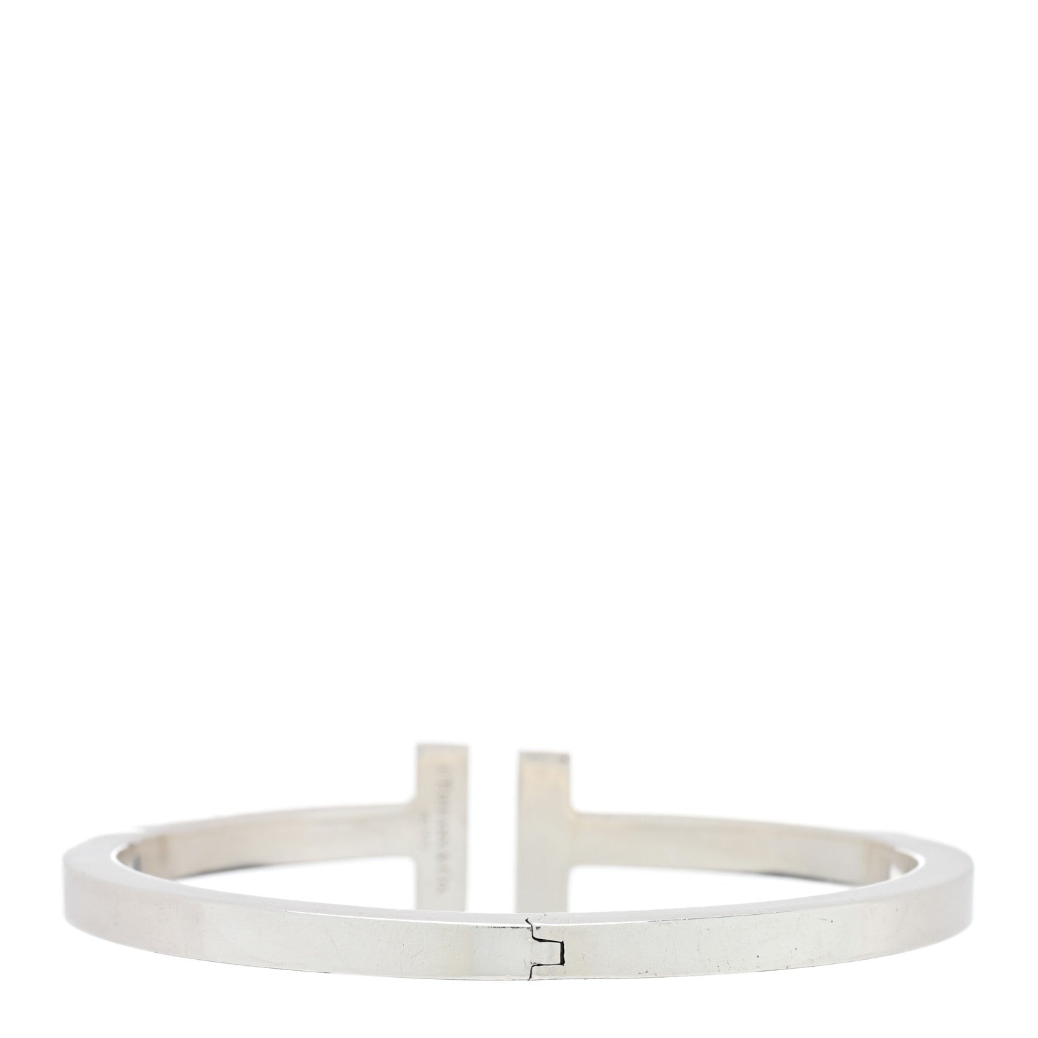 Tiffany Sterling Silver T Square Bracelet 2 of 3