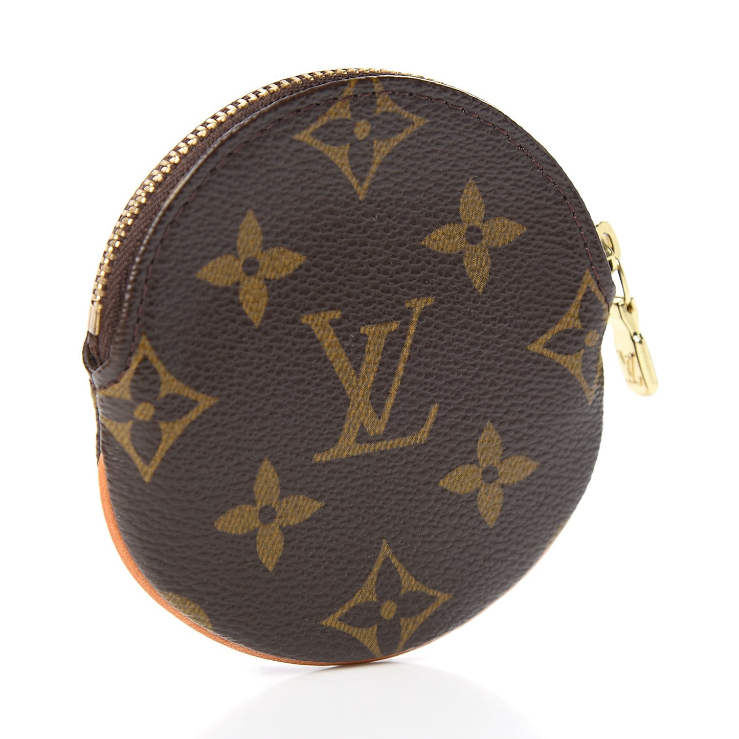 Monogram Round Coin Purse