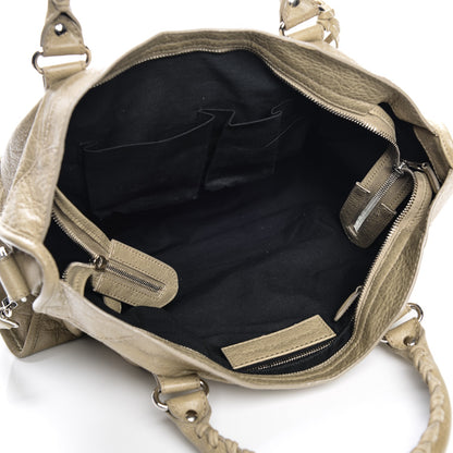 Balenciaga Agneau Giant 12 Silver Hardware City Latte Beige 5 of 9