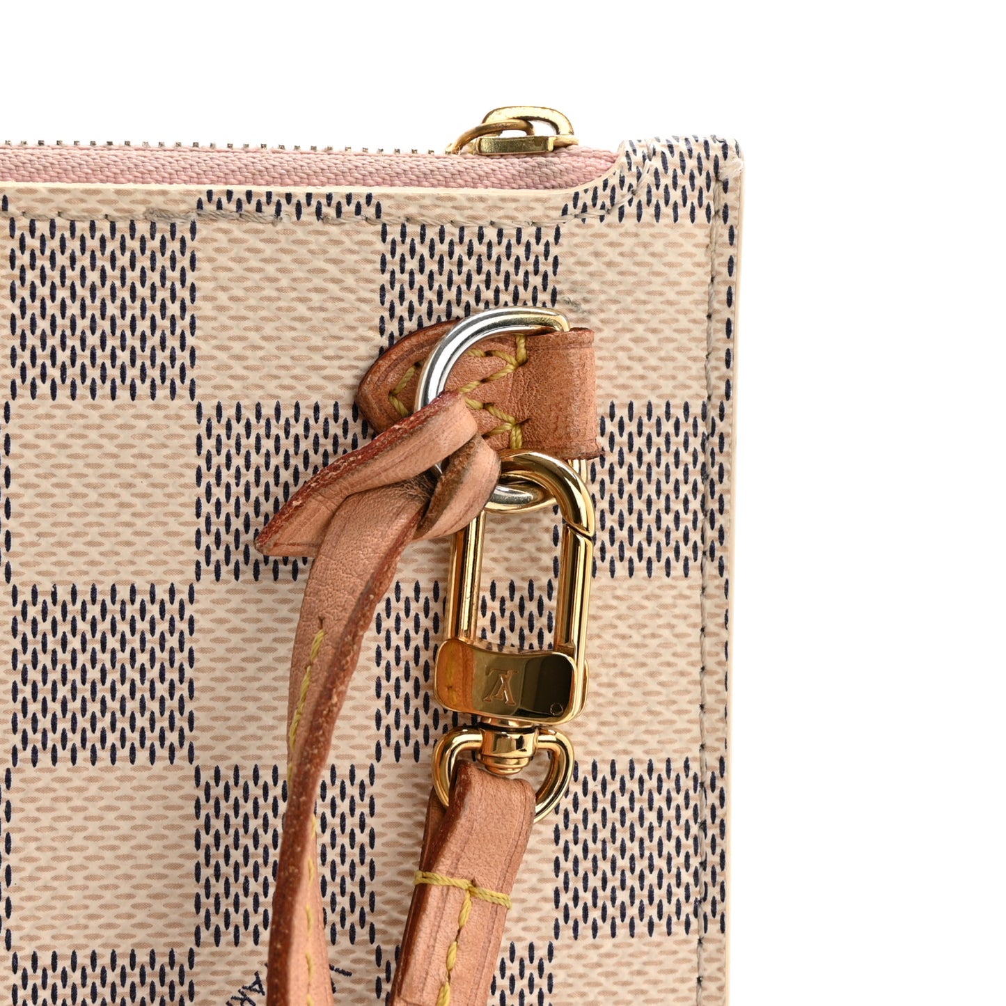 Damier Azur Neverfull MM GM Pochette Rose Ballerine
