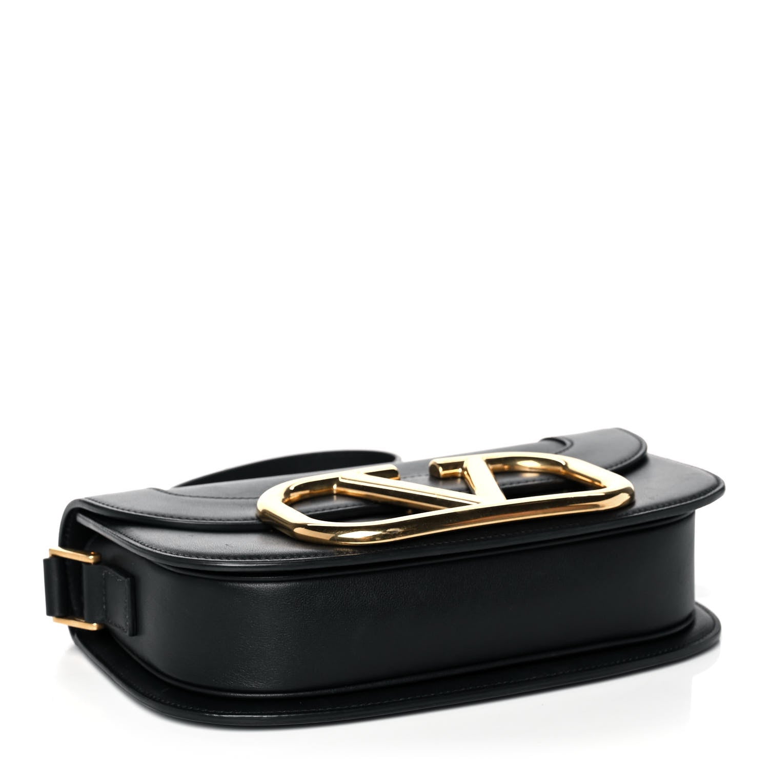 Valentino Garavani Smooth Calfskin Supervee Shoulder Bag Black 4 of 16