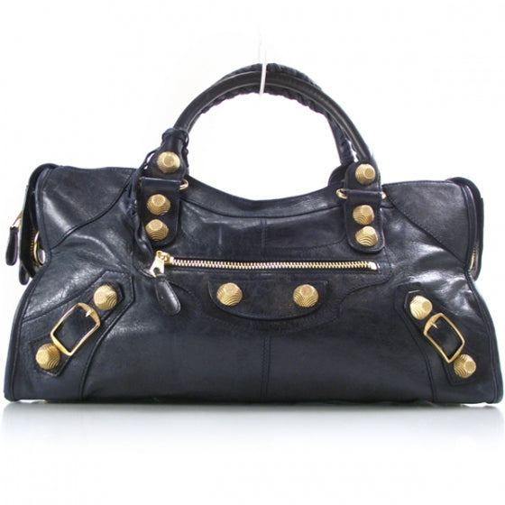 Balenciaga Chevre GGH Part Time 05 Navy 1 of 17