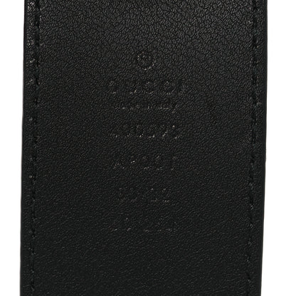 Gucci Calfskin Double G 40mm Belt 80 32 Black 3 of 7