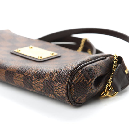 Louis Vuitton Damier Ebene Eva Clutch 6 of 9
