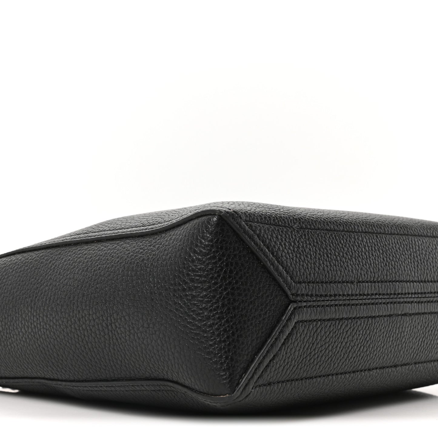 New Sakai Calfskin Lux Small Dahlia Tote Black