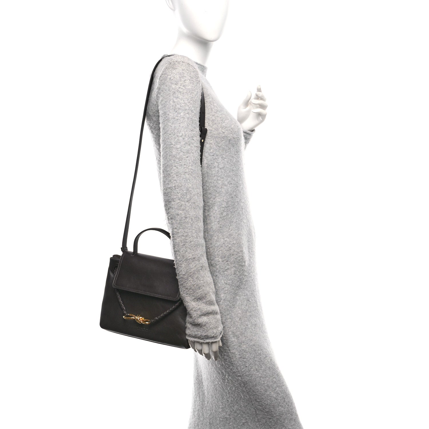 Bottega Veneta Silky Calfskin Small Ciao Ciao Fondant 2 of 11