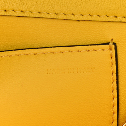 Valentino Garavani Calfskin Vlogo Loco Shoulder Bag Bright Lemon 7 of 14