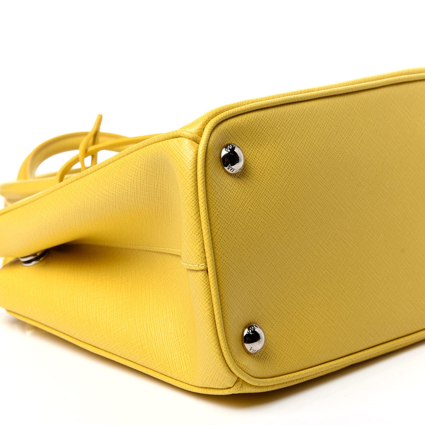 Saffiano Small Galleria Double Zip Tote Soleil