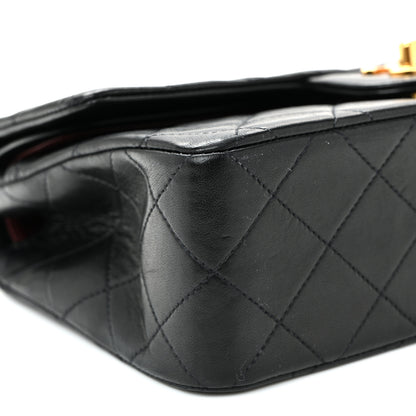 Chanel Lambskin Quilted Small Double Flap Black 9 of 10