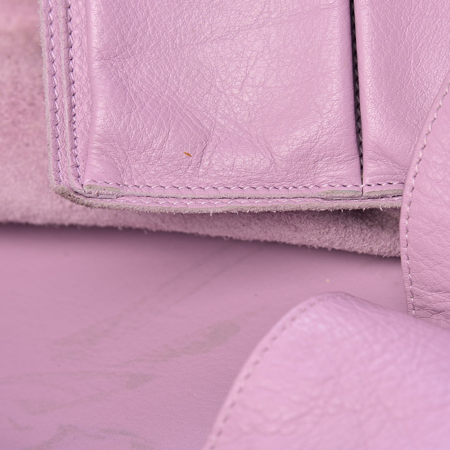 Veau Papier A4 Zip Around Tote Rose Orchid