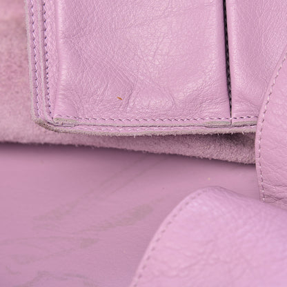Balenciaga Veau Papier A4 Zip Around Tote Rose Orchid 17 of 22
