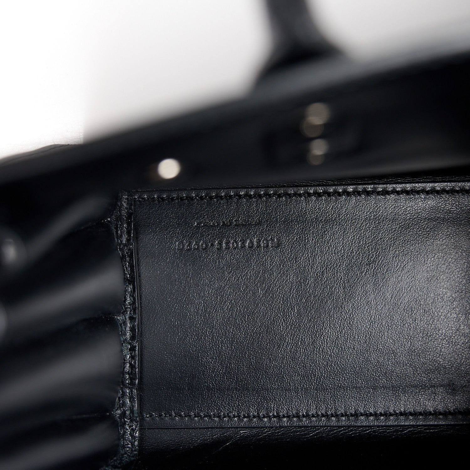 Saint Laurent Grain de Poudre Nano Sac De Jour Black 6 of 12