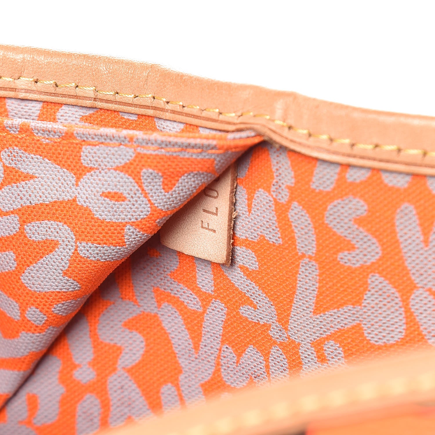 Louis Vuitton Monogram Graffiti Neverfull GM Orange 7 of 16