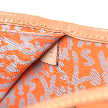 Louis Vuitton Monogram Graffiti Neverfull GM Orange 7 of 16