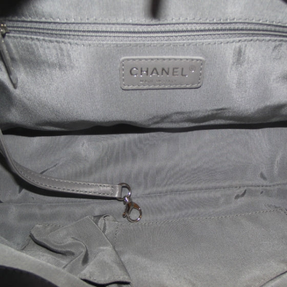 Chanel Nylon Quilted Tweed on Stitch Tote Black 8 of 13