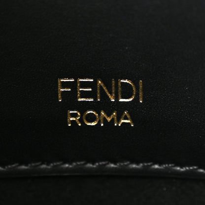 Fendi Vitello King Mini Flat Baguette Black 5 of 10