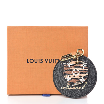 Louis Vuitton Monogram Giant Jungle Bag Charm Key Holder Black 4 of 4