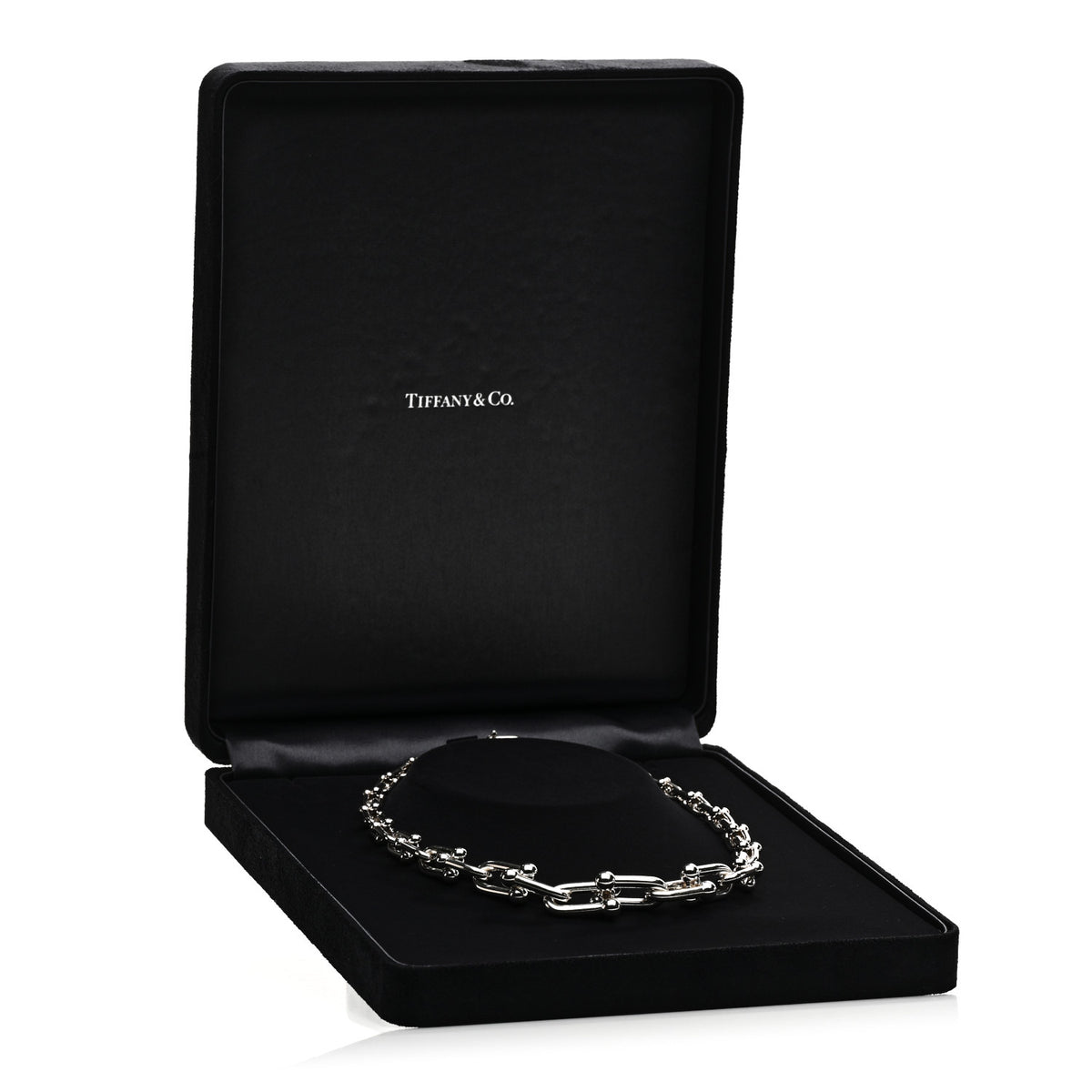 Sterling Silver HardWear Graduated Link Necklace