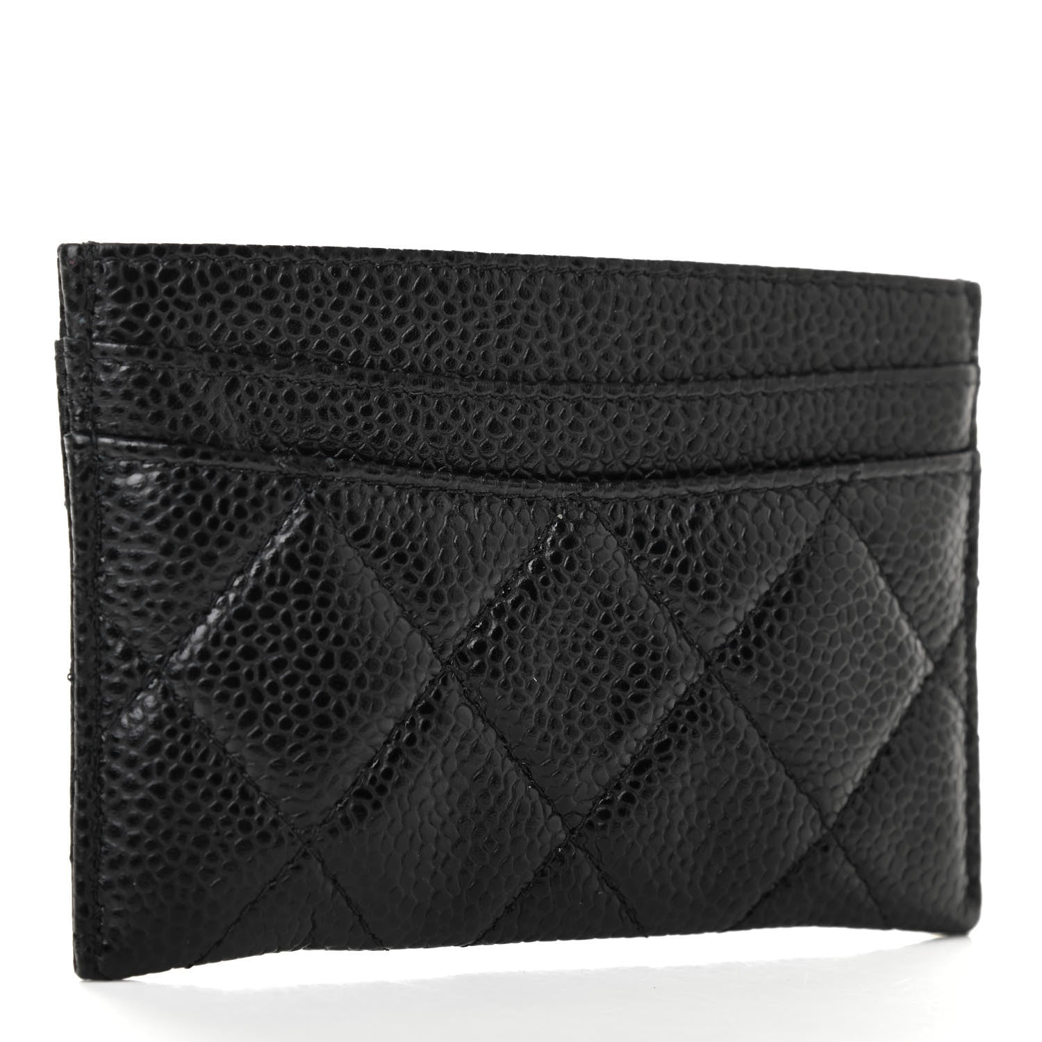 Chanel Caviar Quilted Card Holder Black 3 of 8