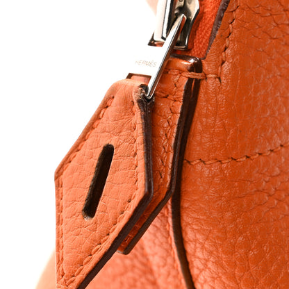 Hermes Taurillon Clemence Bolide 31 Orange Orange 11 of 11
