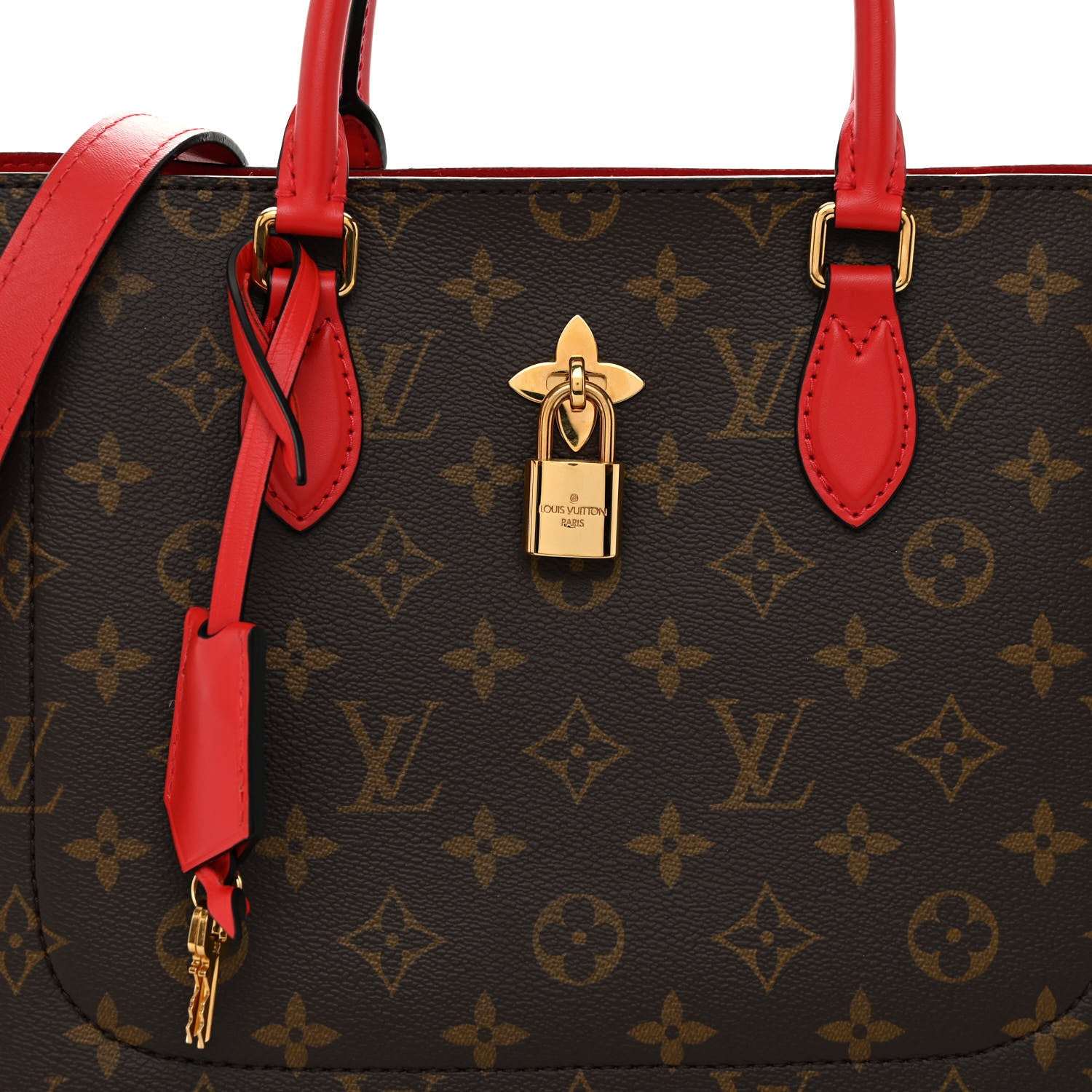 Louis Vuitton Monogram Flower Tote Coquelicot 6 of 8