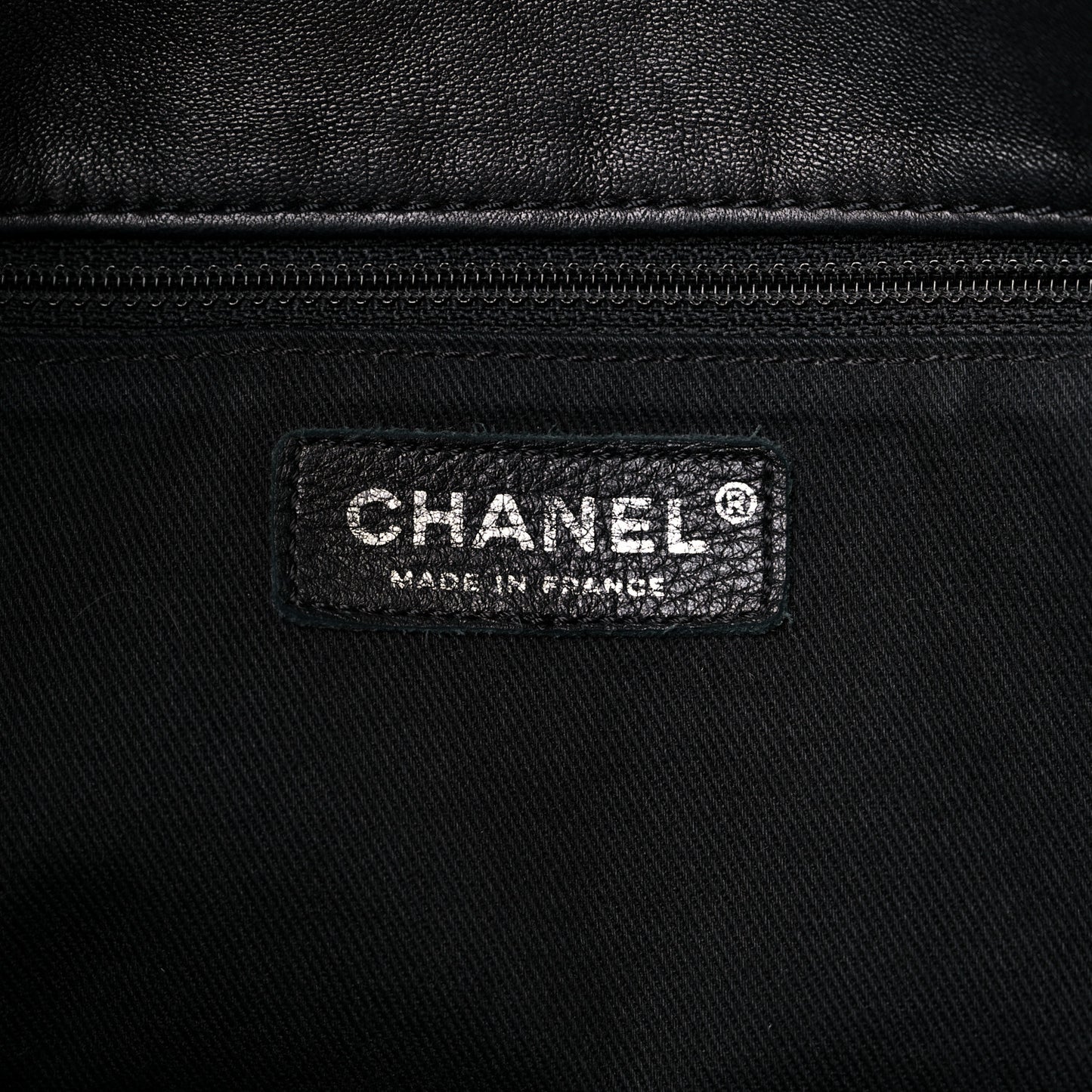 Lambskin Large Sharpei Shoulder Bag Black